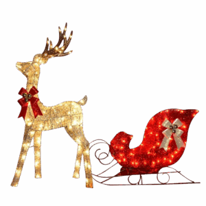 GlowTrail Reindeer Sleigh